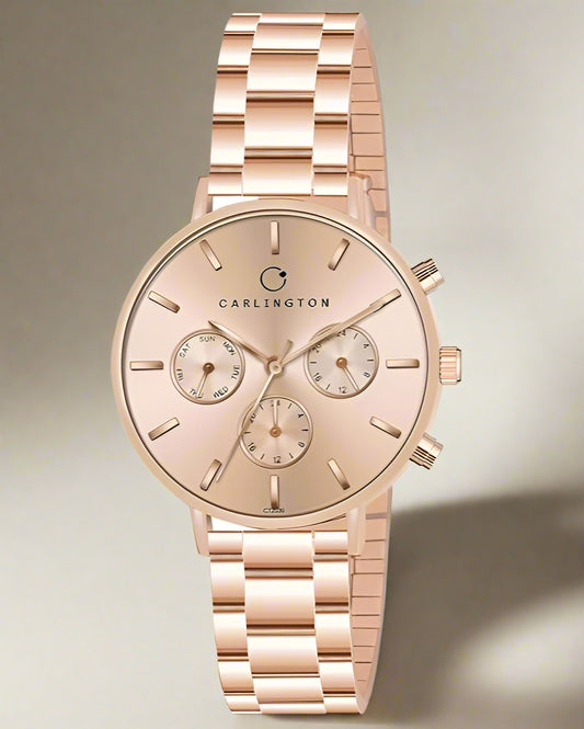 Carlington Stainless Steel Women Iconic Analog Ladies Watch